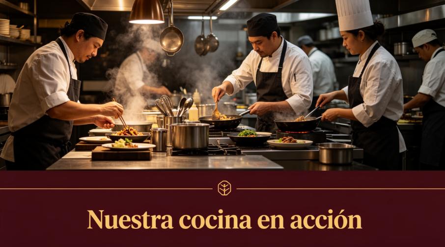 Nuestra cocina en acción